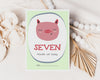 Cute Animal Baby Millstone Cards