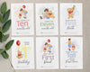 Winnie the Pooh Animal Baby Millstone Cards